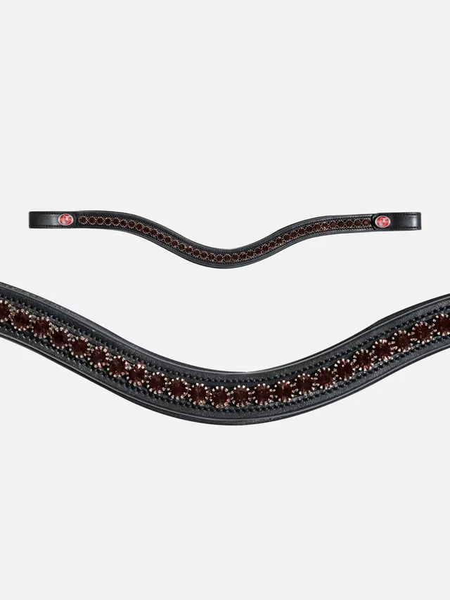 kieffer-stirnband-flexiloop-large-crystal-brown image 1