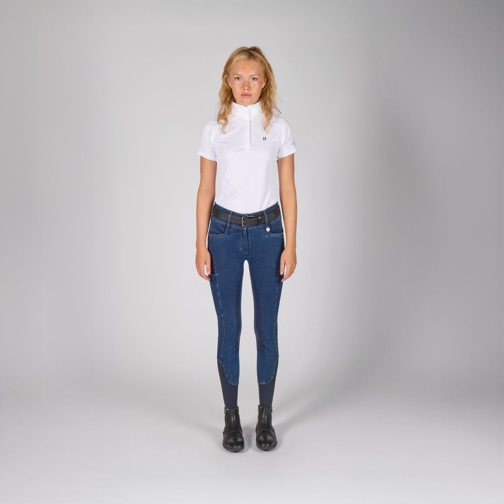 kingsland-equestrian-klkayce-damen-denim-reithose-vollgrip-h-shape image 1