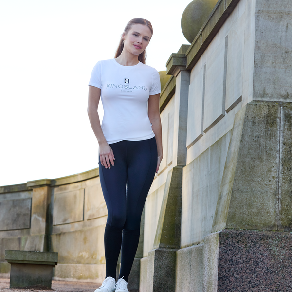 kingsland-equestrian-classic-damen-logo-t-shirt-aus-baumwolle image 8
