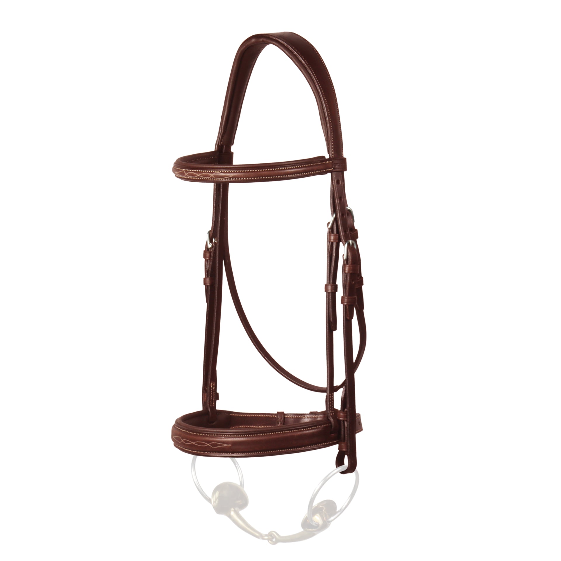 st-bben-trense-hunter-klassische-hunter-trense-aus-leder image 1