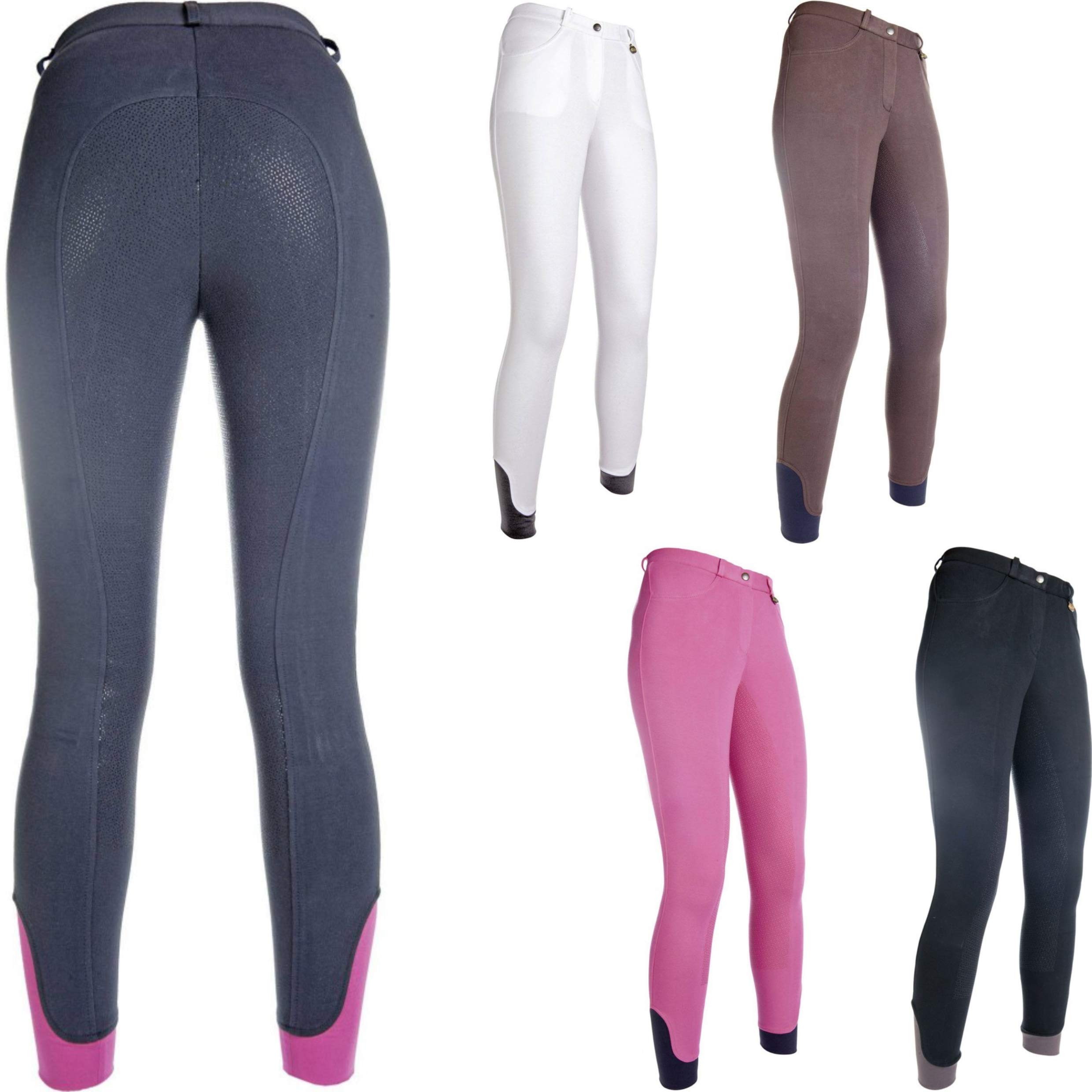 hkm-reithose-kate-silikon-kniebesatz-damen-116-48 image 7