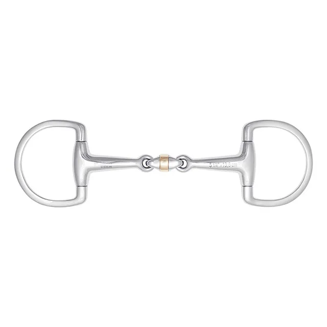 st-bben-2658-d-ring-trense-soft-roll-doppelt-gebrochen image 1