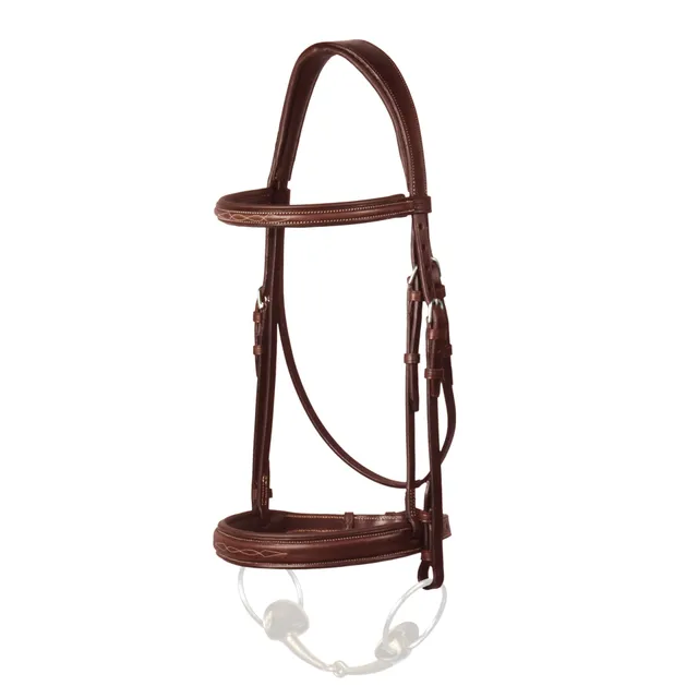 st-bben-trense-hunter-klassische-hunter-trense-aus-leder image 1