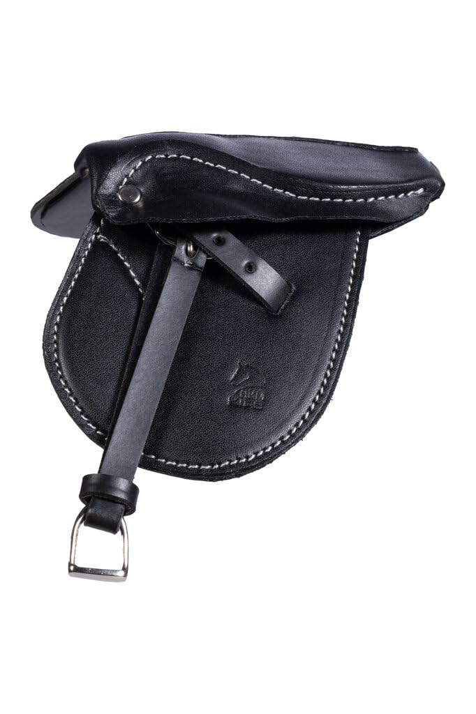 hkm-kids-sattel-f-r-cuddle-pony-spielzeugsattel-kunstleder-schwarz image 2