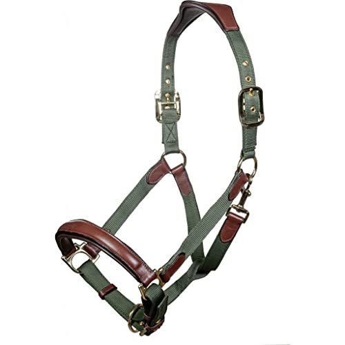 hkm-luna-lederhalfter-braun-pony image 2