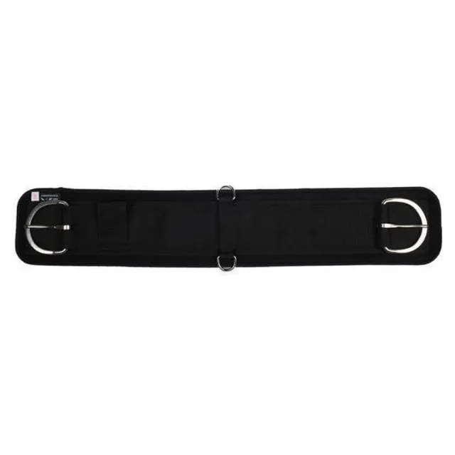 hkm-western-softopren-sattelgurt-mit-abklettbarem-futter image 1
