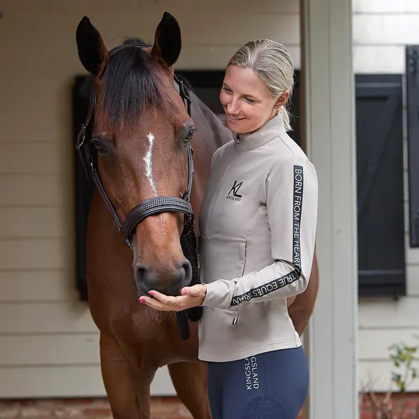 kingsland-equestrian-klnessa-damen-fleece-anorak image 1