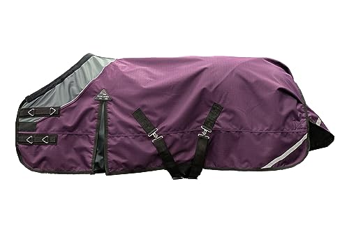 hkm-liberty-pferdedecke-grau-schwarz-115 image 4