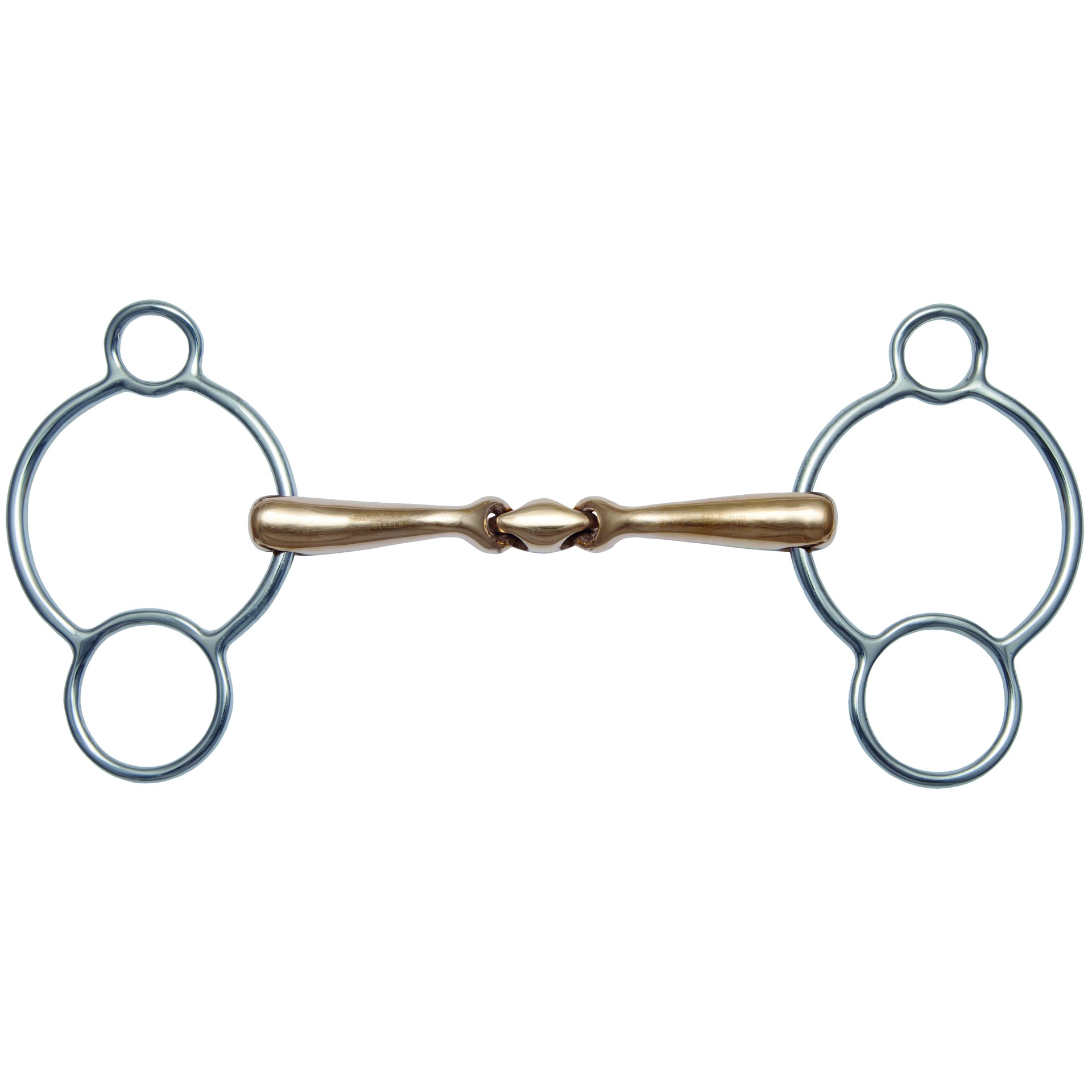 st-bben-2980-quick-contact-3-ring-trense-doppelt-gebrochen image 1