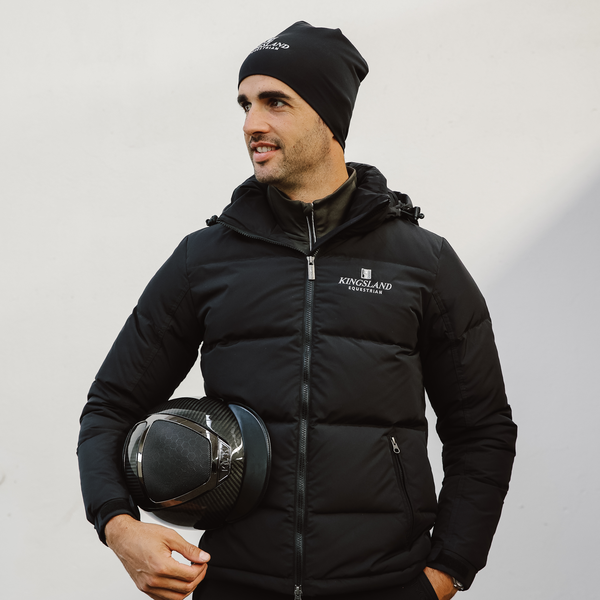 kingsland-equestrian-classic-fleece-beanie-m-tze-unisex-navy-schwarz image 2