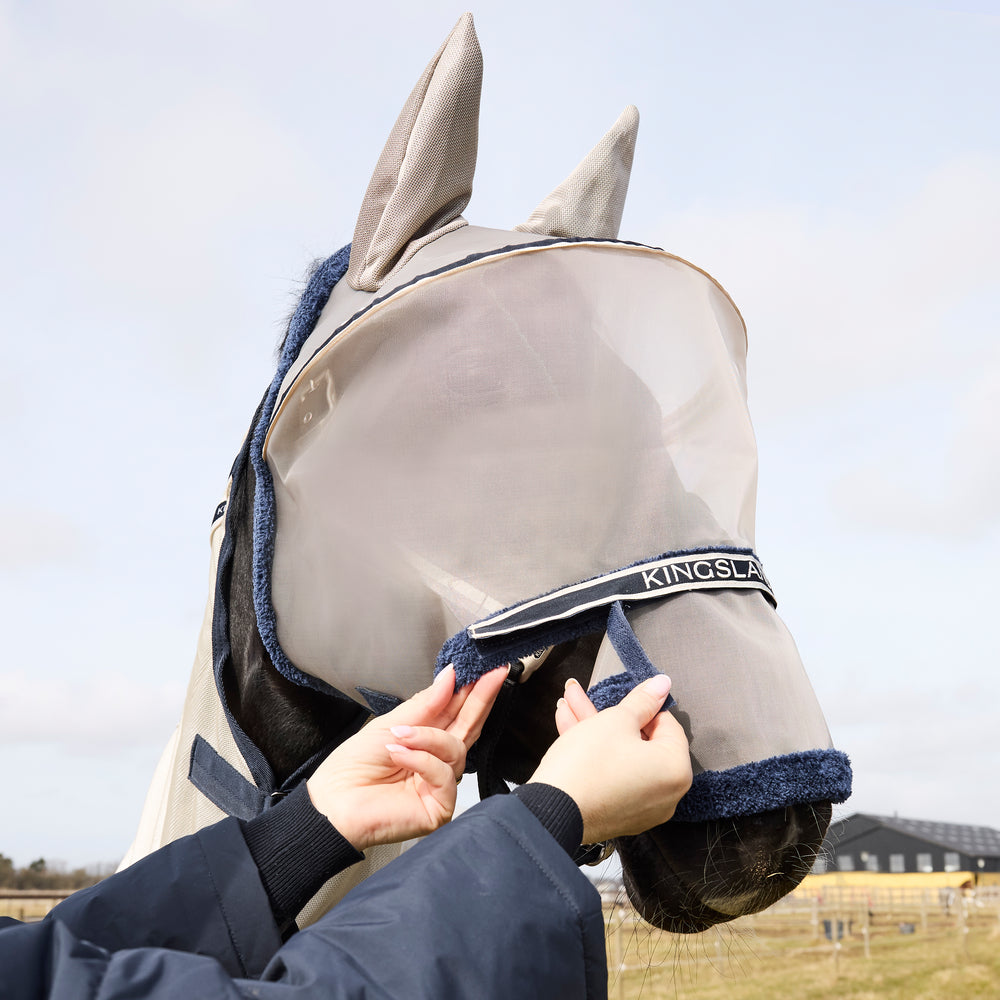 kingsland-equestrian-kllando-fliegenmaske-mit-fleece image 2