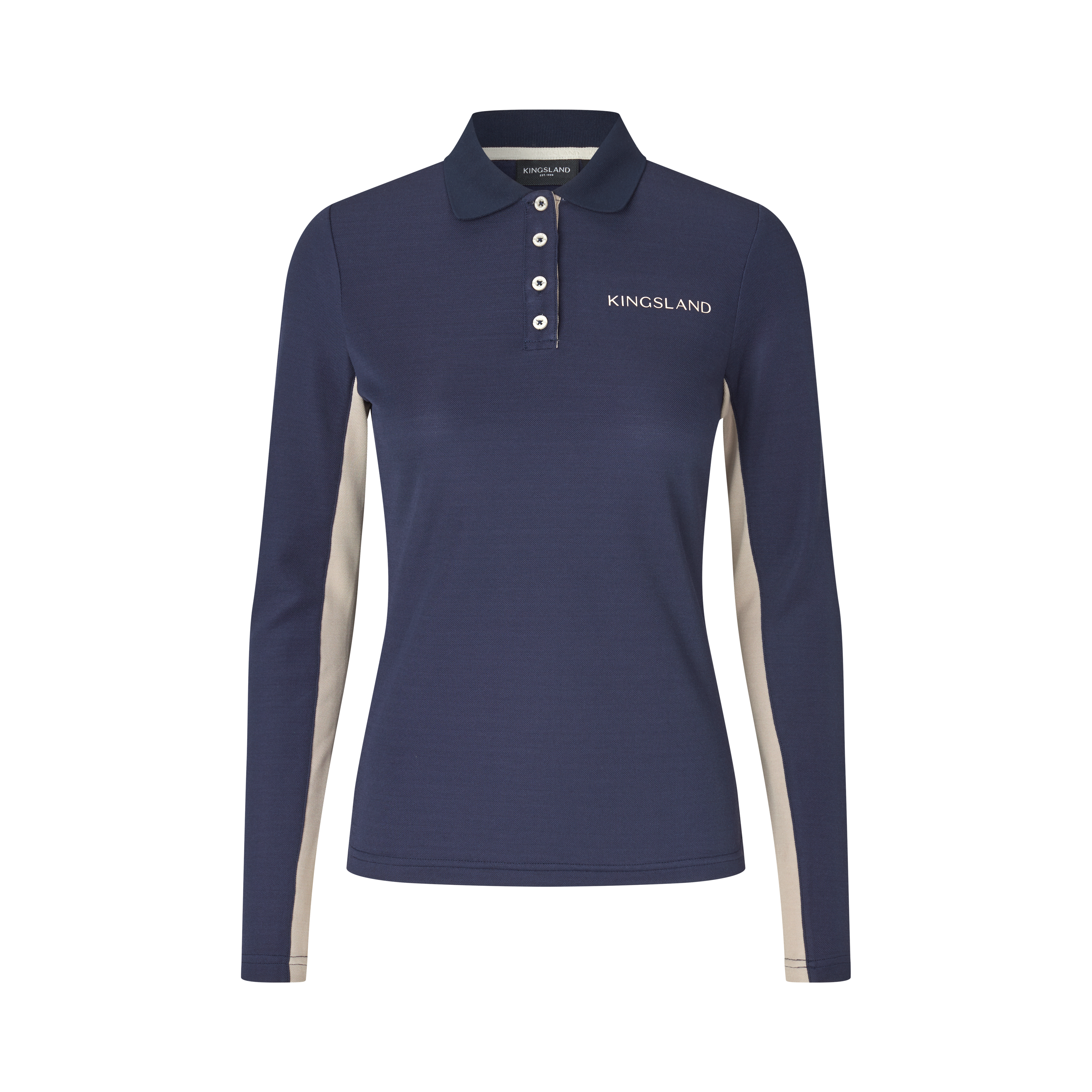 kingsland-equestrian-klamy-damen-langarm-polo image 1
