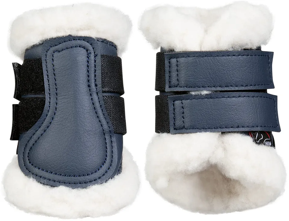 hkm-12734-comfort-gamaschen-kunstleder-teddyfutter-1-paar image 1