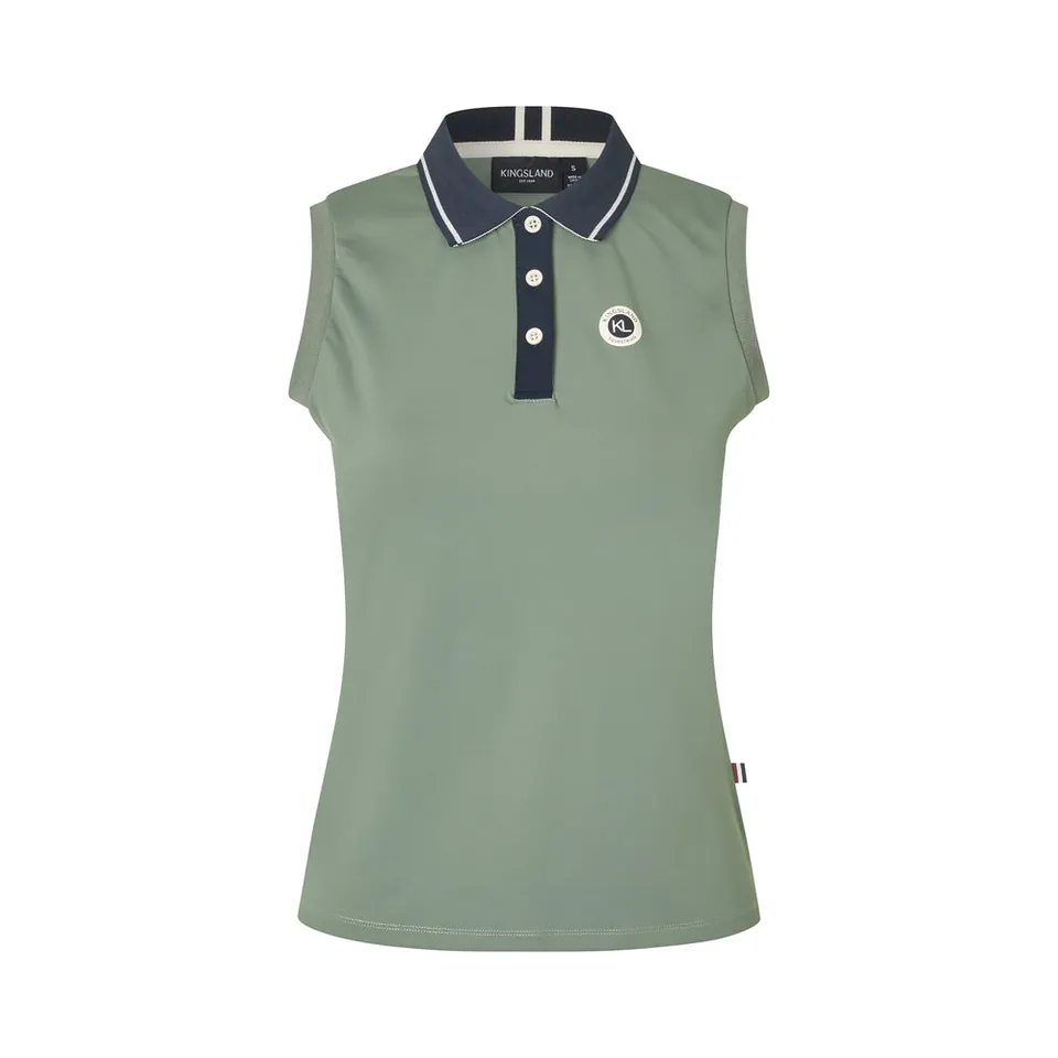 kingsland-equestrian-kllaura-damen-polotop-rmellos-piqu image 1
