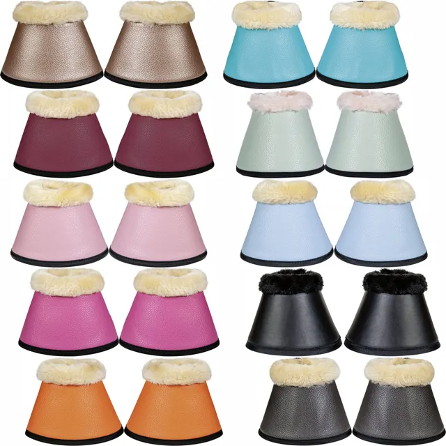 hkm-comfort-premium-hufglocke-3100-weinrot-pony image 1