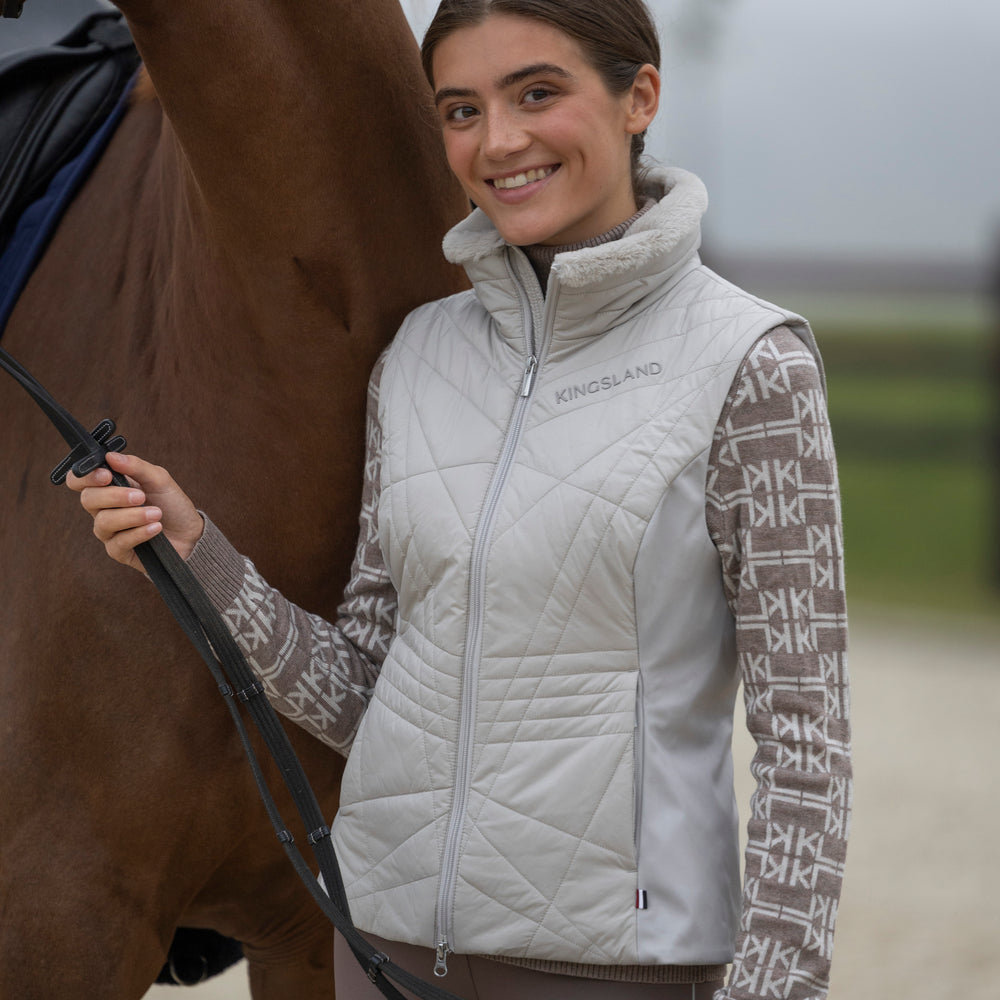 kingsland-equestrian-klalba-damen-padded-bodyweste image 2