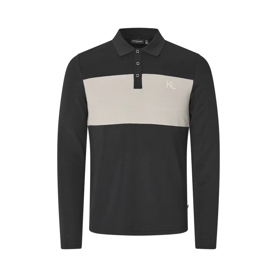 kingsland-equestrian-klaxel-herren-polo-langarm-trainingsshirt image 1