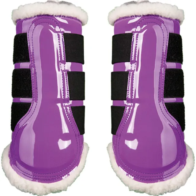 hkm-comfort-lack-gamaschen-xl-lila image 1