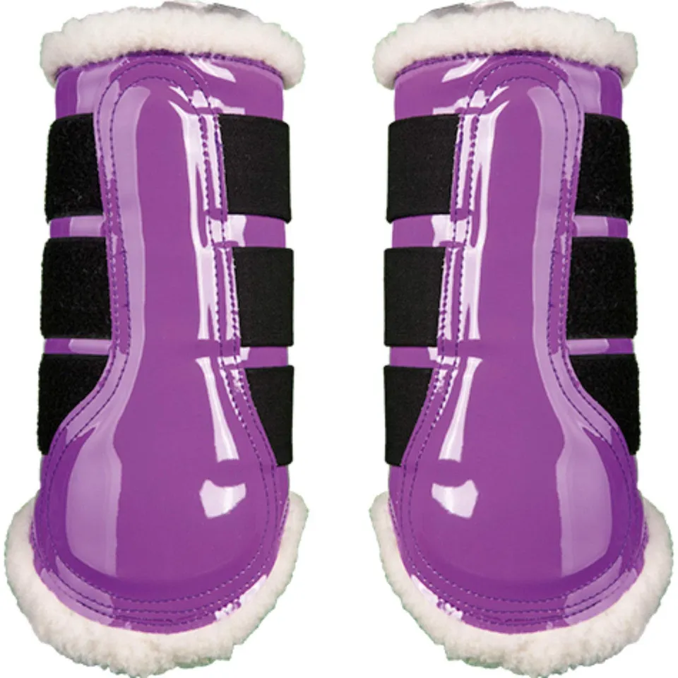 hkm-comfort-lack-gamaschen-xl-lila image 1