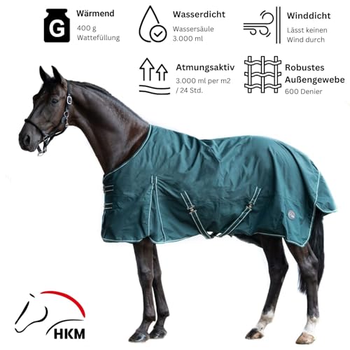 hkm-outdoor-pferdedecke-fleece-dunkelgr-n-400g-135cm image 8