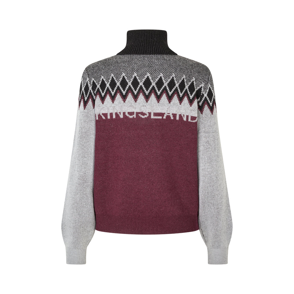 kingsland-equestrian-klmontez-damen-rollkragen-strickpullover-mit-reflektor image 3
