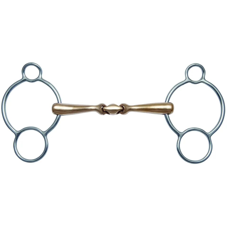 st-bben-2980-quick-contact-3-ring-trense-doppelt-gebrochen image 1