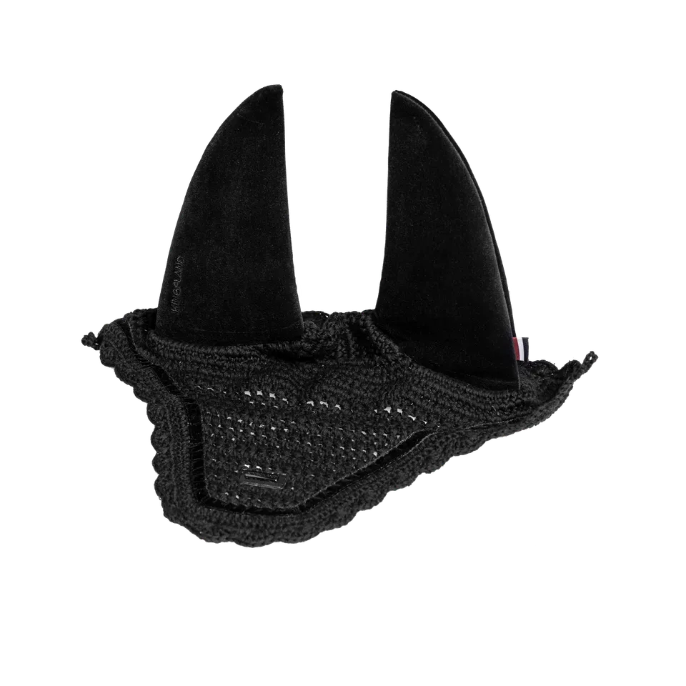 kingsland-equestrian-klvigga-velvet-fliegenhaube-mit-noise-cancelling-ohren image 1