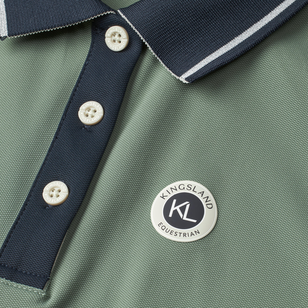 kingsland-equestrian-kllaura-damen-polotop-rmellos-piqu image 4
