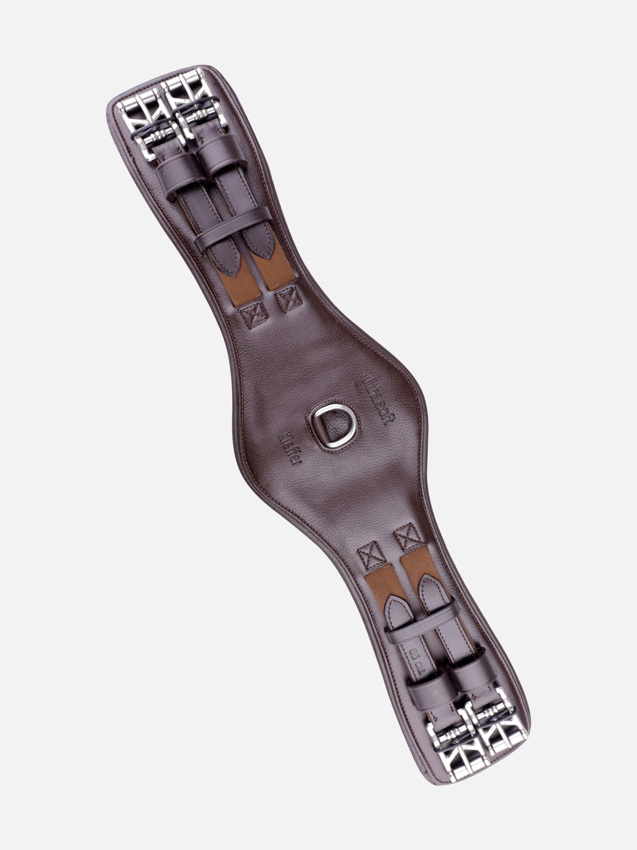 kieffer-ultrasoft-leder-sattelgurt-kurz-mit-bauchauflage image 4