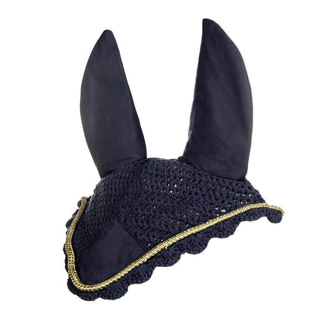 hkm-33879172-fliegenhaube-l-schwarz-gold image 2