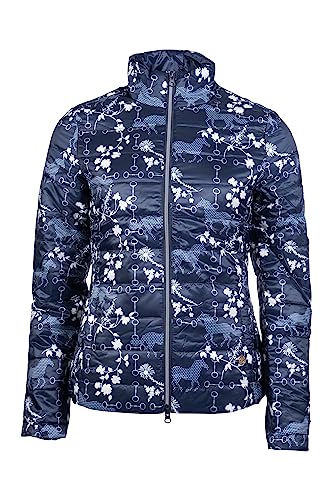 hkm-bloomsbury-damen-steppjacke-mit-pferde-print image 2