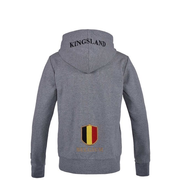 kingsland-equestrian-equibel-unisex-hoodie-mit-rei-verschluss-hellgrau image 2