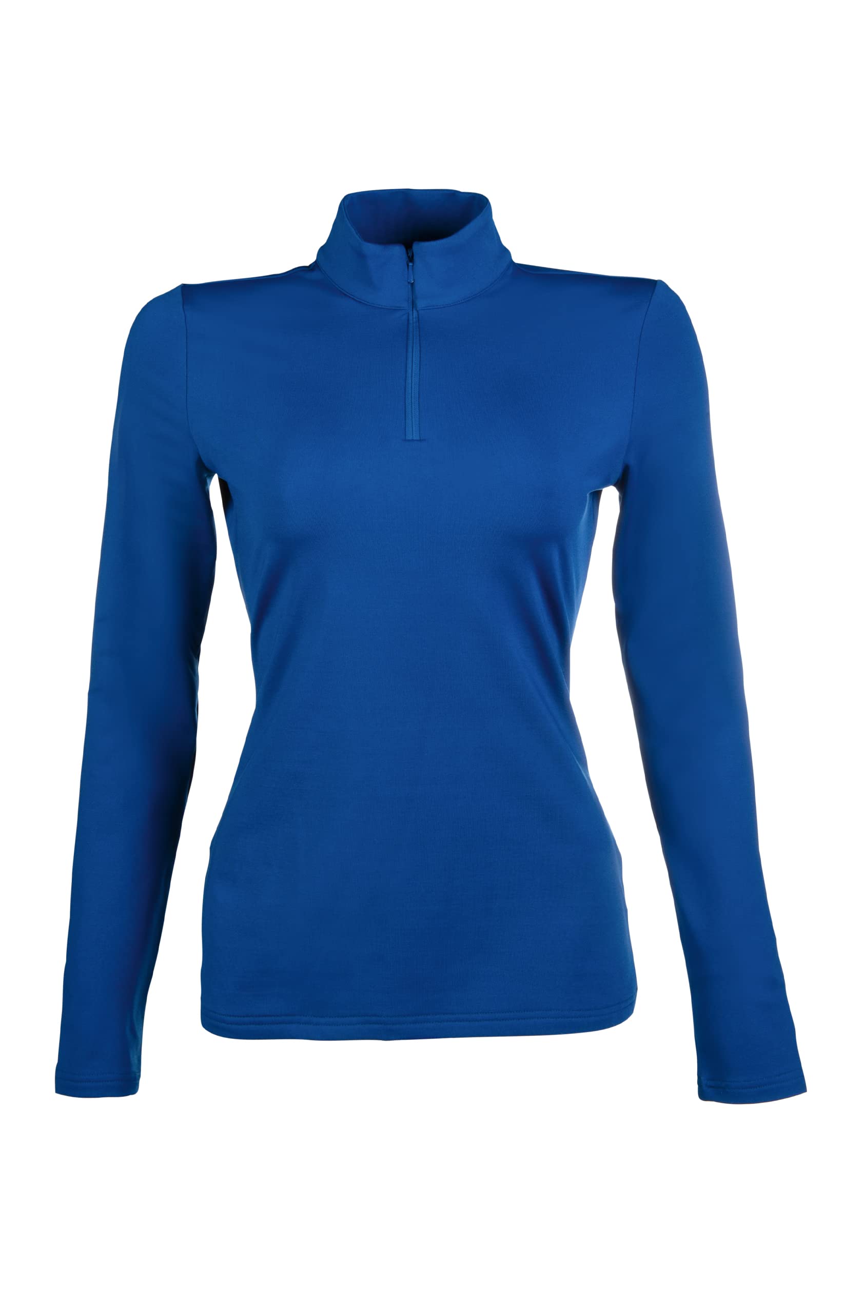 hkm-basic-sweatshirt-unisex-funktionsshirt-mit-zip-kragen image 7