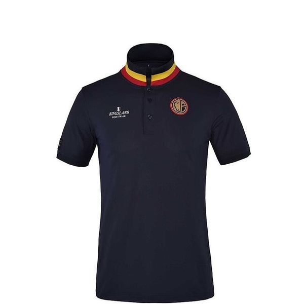 kingsland-equestrian-equibel-damen-polo-piqu-navy image 3