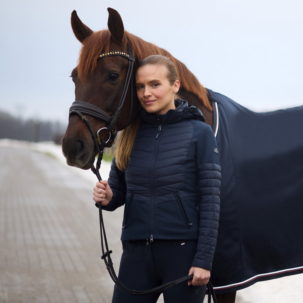 kingsland-equestrian-classic-damen-hybridjacke-navy image 2