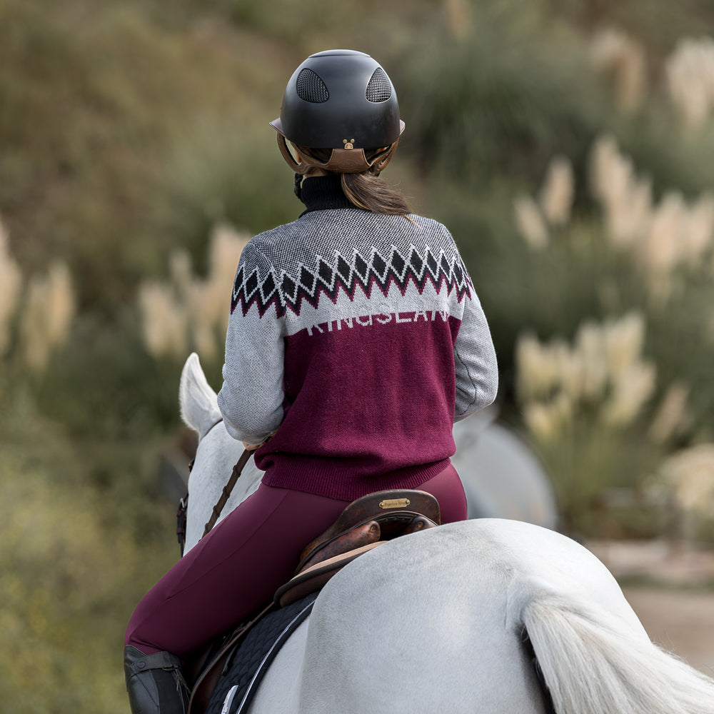 kingsland-equestrian-klmontez-damen-rollkragen-strickpullover-mit-reflektor image 5