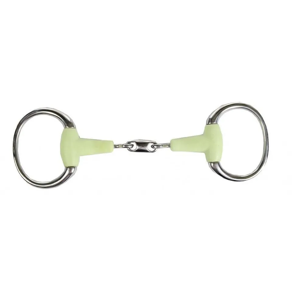 hkm-olivenkopfgebiss-doppelt-gebrochen-16-mm-apfel image 1