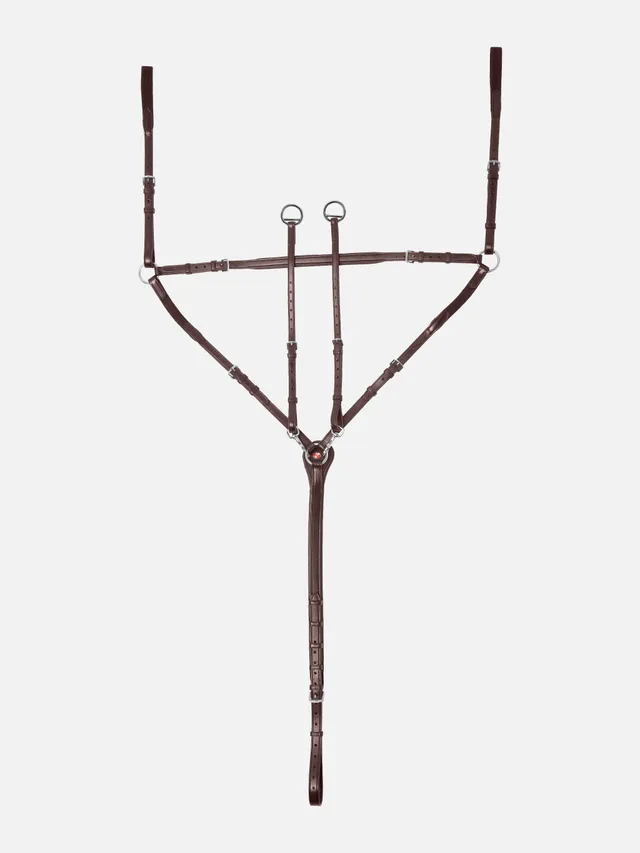 kieffer-3-punkt-vorderzeug-aus-qualit-tsleder-mit-martingalgabel image 1