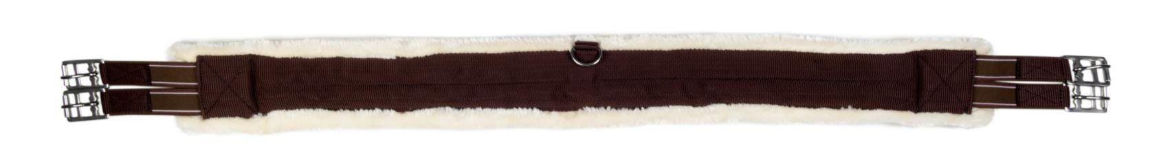 hkm-sattelgurt-teddy-mit-gummizug-und-edelstahl-rollenschnallen image 2