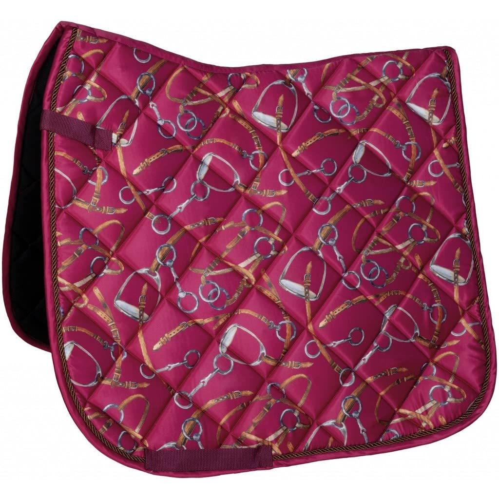 hkm-allure-schabracke-pony-dressur-orange image 2