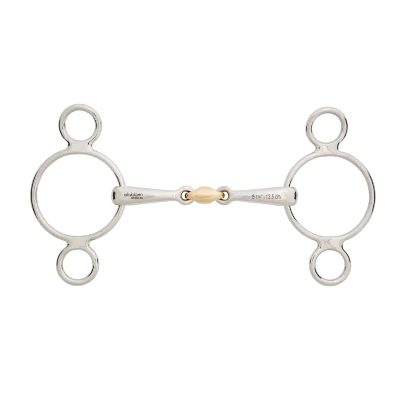st-bben-2480-3-ring-trense-doppelt-gebrochen image 1