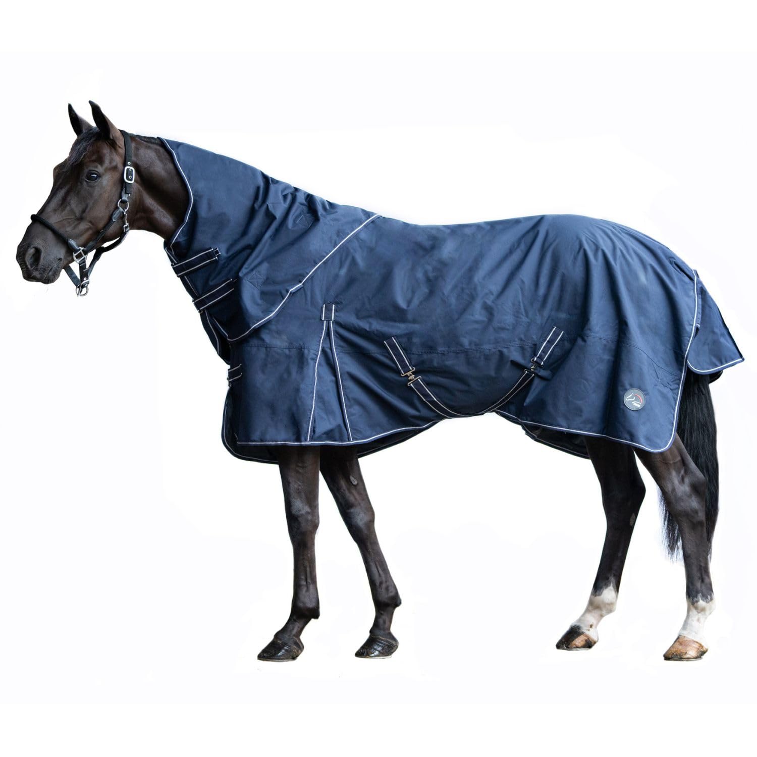 hkm-outdoordecke-10391-mit-halsteil-200g-blau-135 image 1