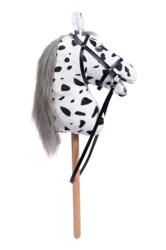 hkm-hobby-horse-maya-braun-40-cm-holzstiel-mit-trense image 7