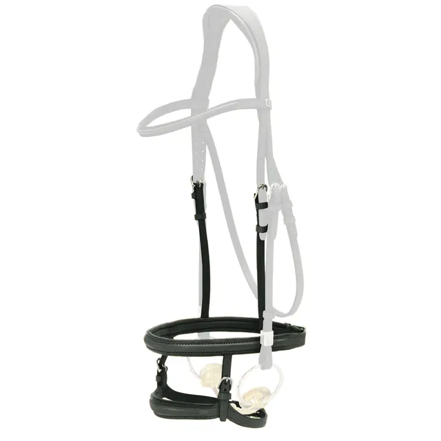 st-bben-tandem-reithalfter-hannoversch-englisches-doppel-nasenriemen-halfter image 1