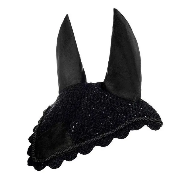 hkm-fliegenhaube-schwarz-gr-e-m image 1