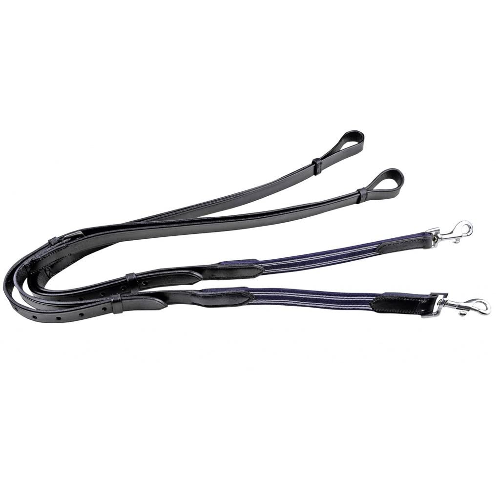 hkm-ausbinder-leder-mit-gummiringeinsatz-paar image 1