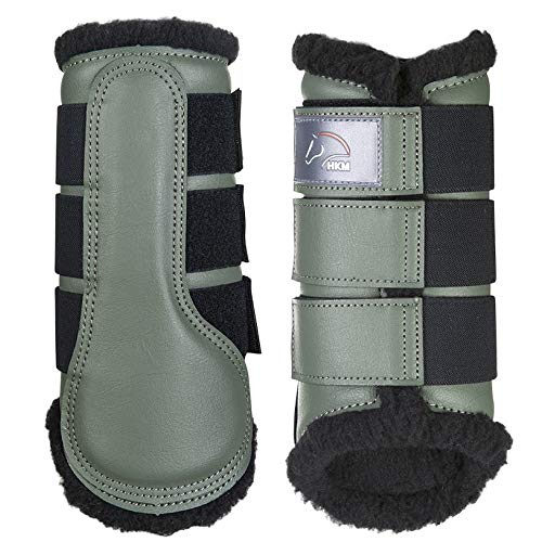 hkm-dressur-hartschalen-gamaschen-mit-teddyfleece image 8