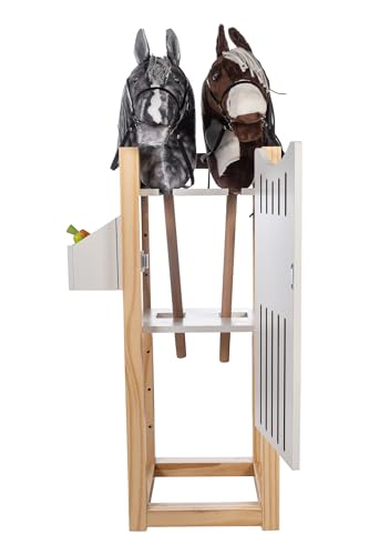 hkm-hobby-horsing-pferdestall-f-r-2-steckenpferde-mit-trog image 6